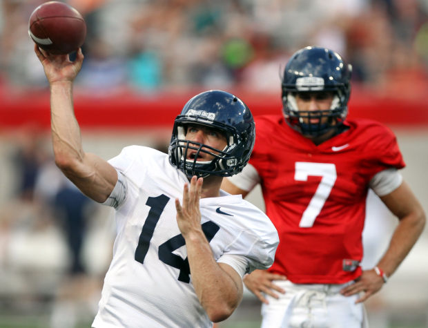 Arizona football scrimmage at renovated Arizona Stadium